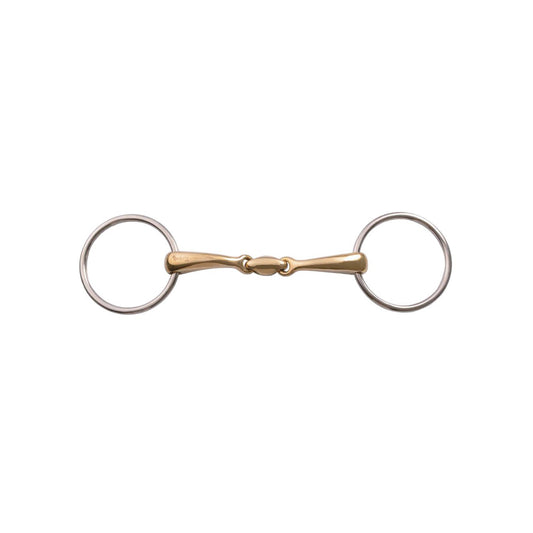 FILETTO LOOSE RING CURVED MOUTH DOUBLE JOINTED CURVE