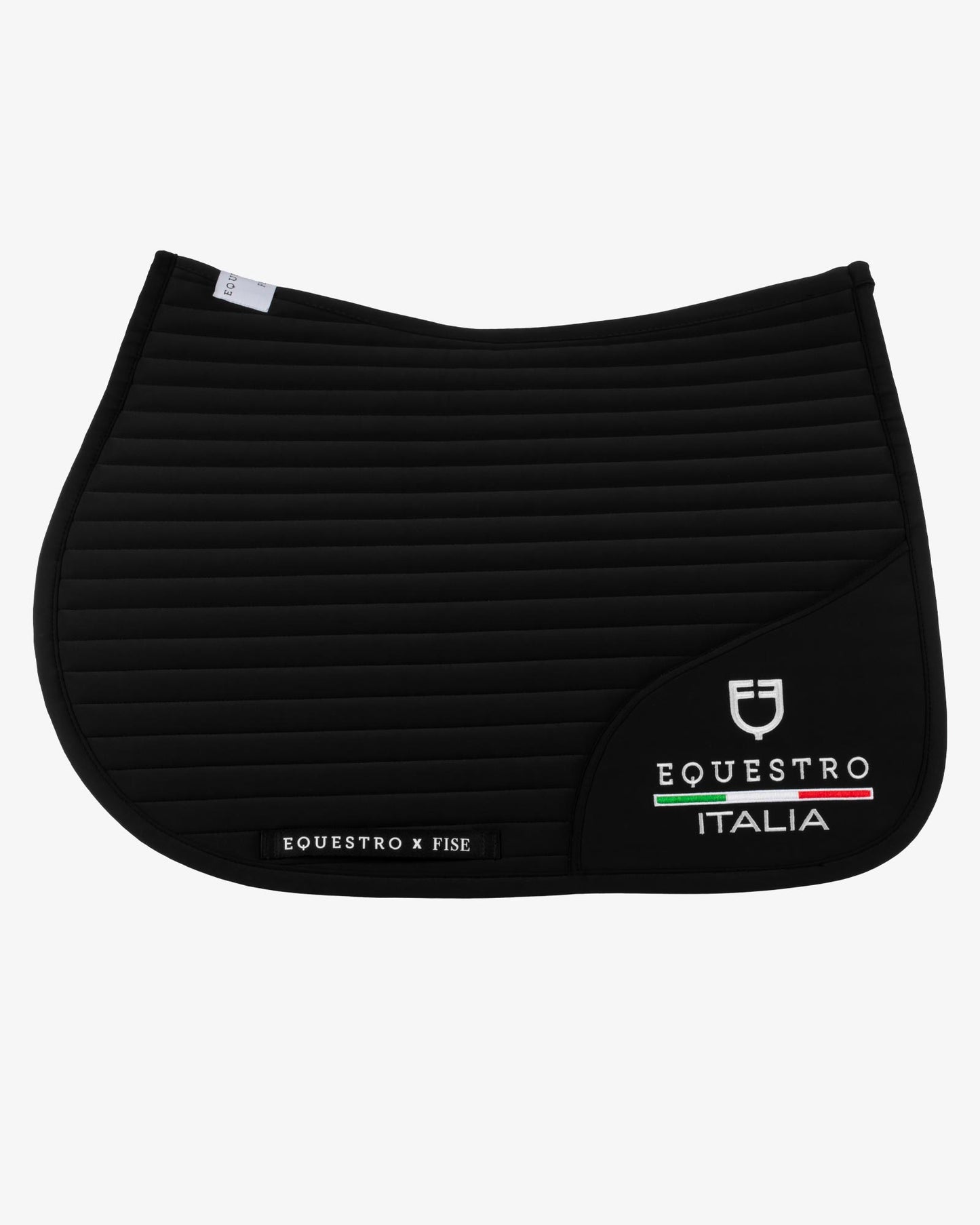 SOTTOSELLA + CUFFIETTA CON LOGO RICAMATO NERO