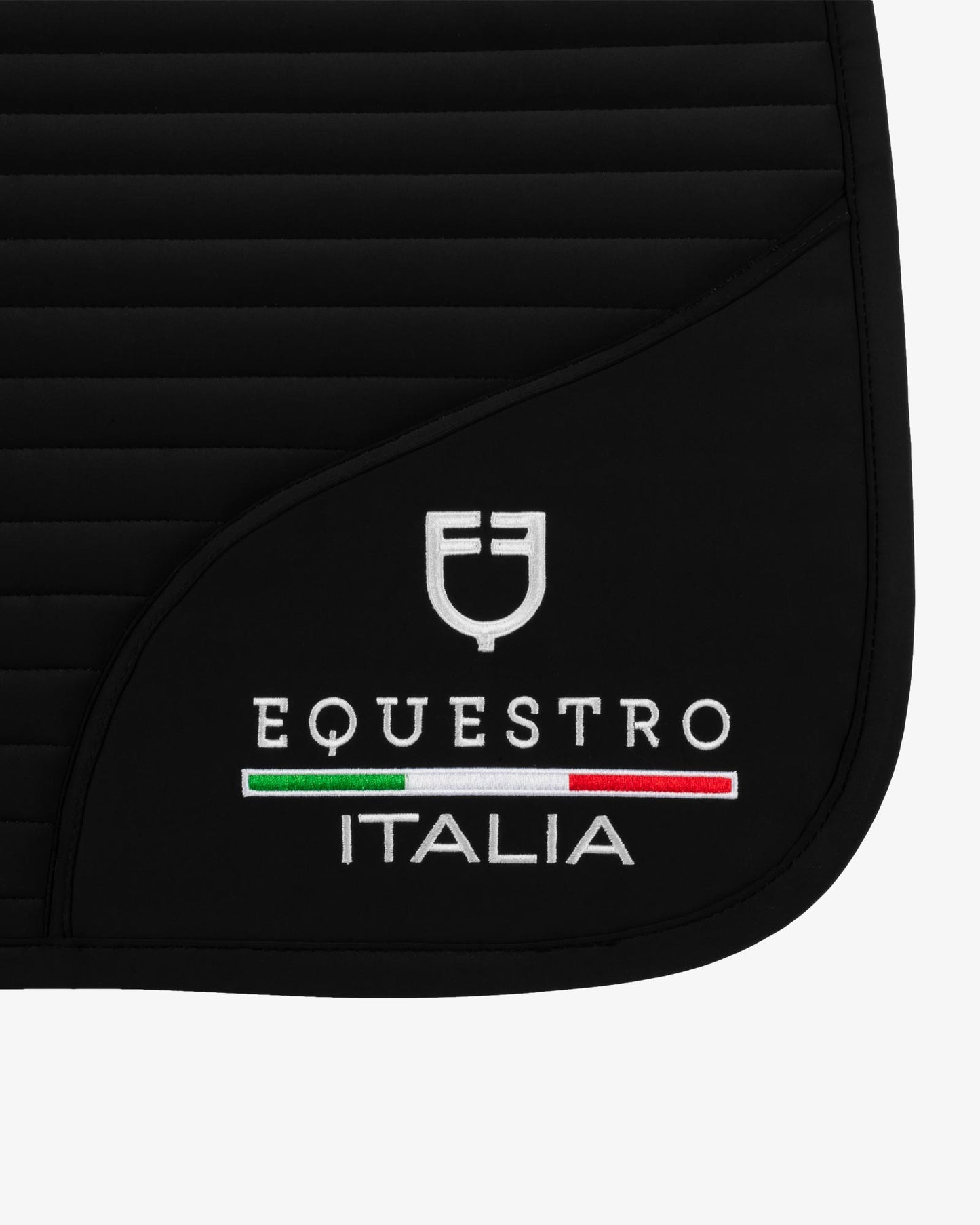 SOTTOSELLA + CUFFIETTA CON LOGO RICAMATO NERO