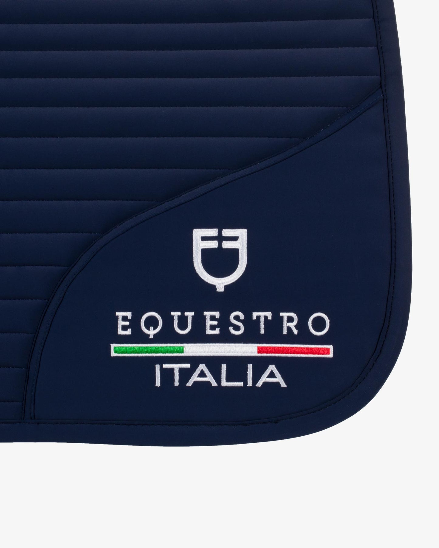 SOTTOSELLA + CUFFIETTA CON LOGO RICAMATO NAVY