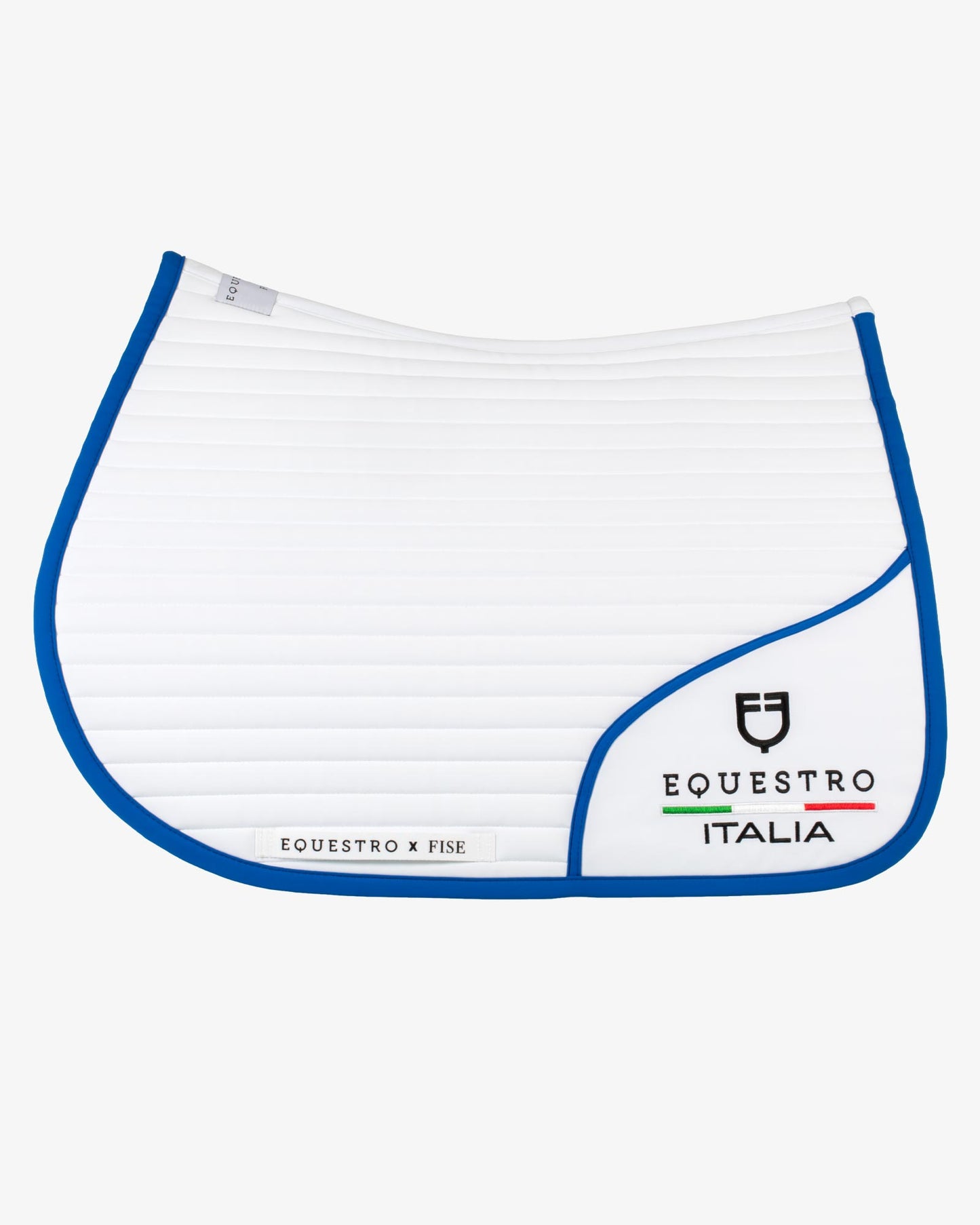 SOTTOSELLA + CUFFIETTA CON LOGO RICAMATO BIANCO
