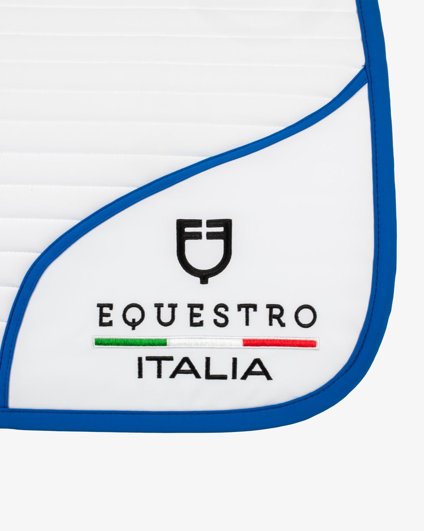 SOTTOSELLA + CUFFIETTA CON LOGO RICAMATO BIANCO
