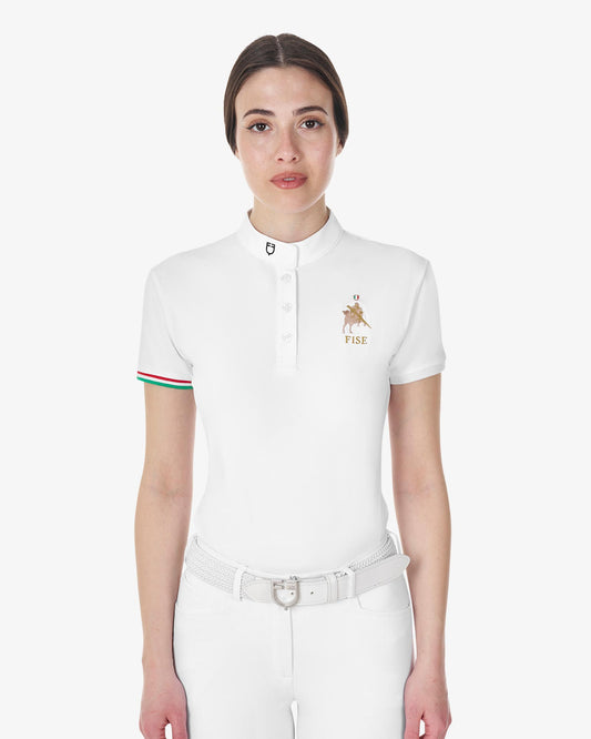 POLO DONNA DA CONCORSO EQUESTRO X FISE