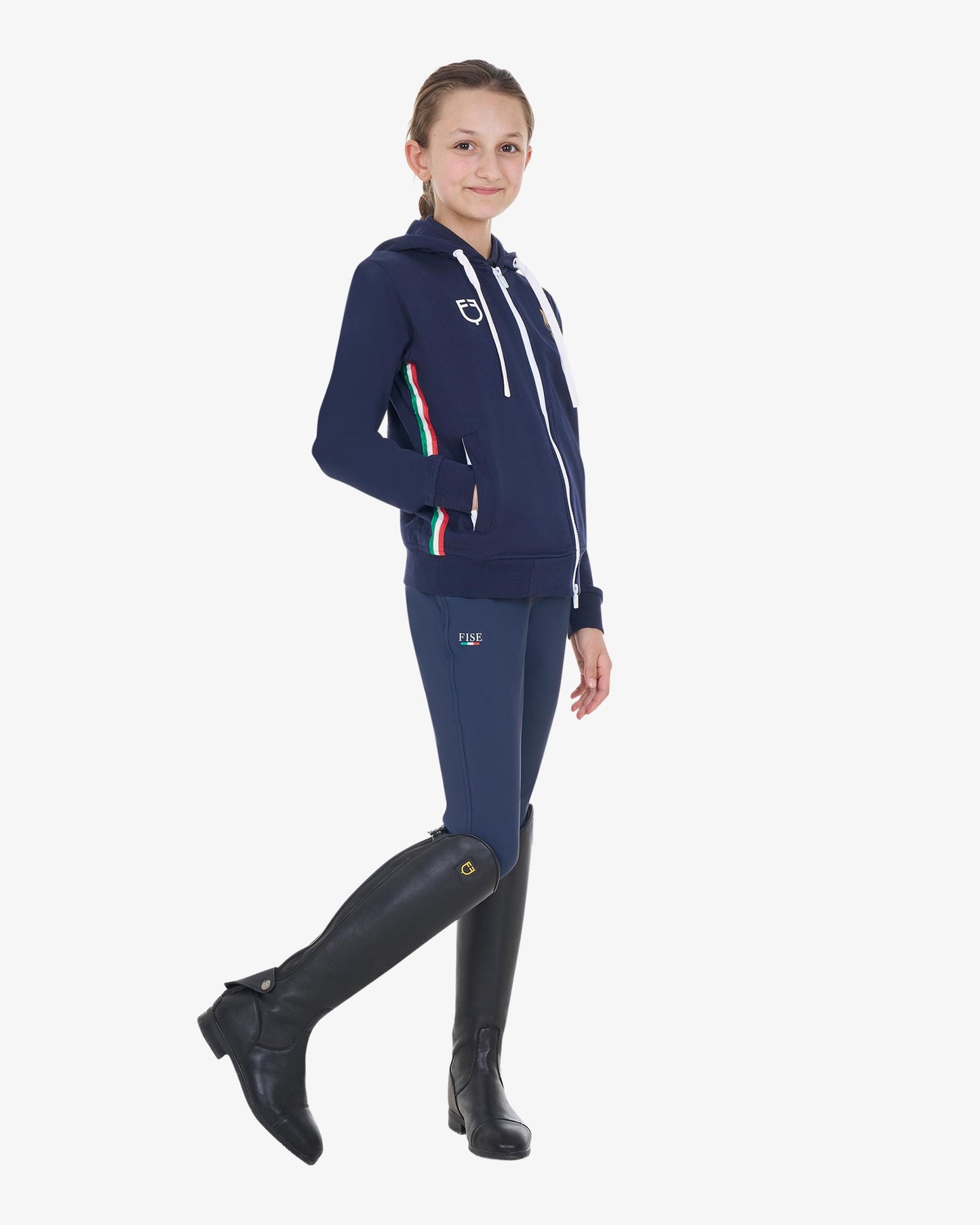FELPA UNISEX CON CAPPUCCIO