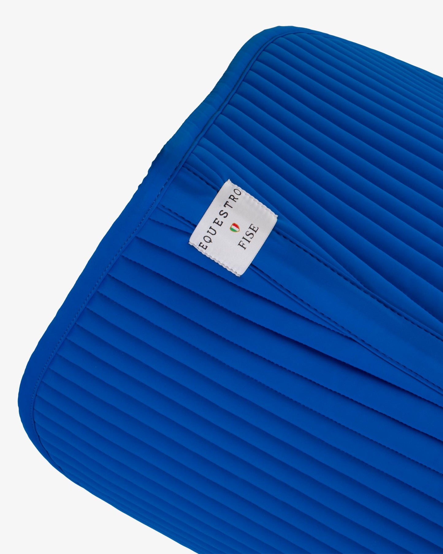SOTTOSELLA + CUFFIETTA CON LOGO RICAMATO AZZURRO SAVOIA