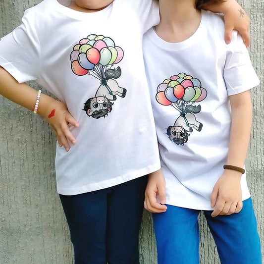 T-SHIRT MATINGOLD JUNIOR PALLONCINI