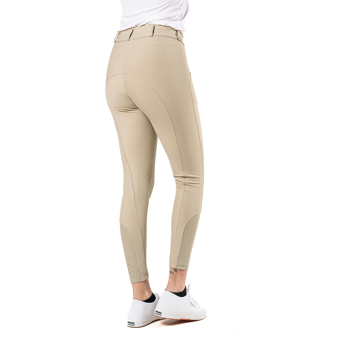 EVO - PANTALONI SARTORE JUNIOR IN TESSUTO TECNICO BEIGE