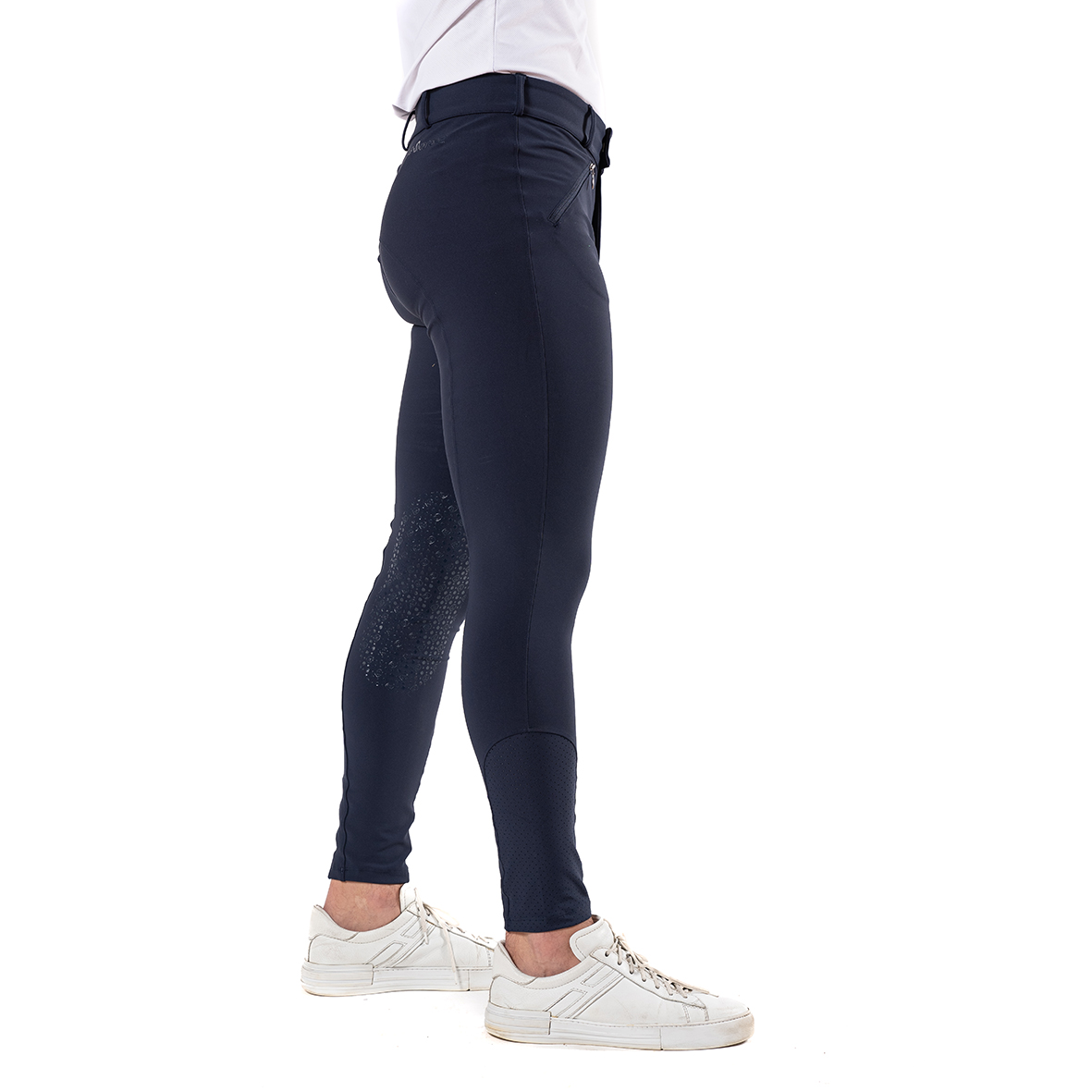 EVO - PANTALONI SARTORE UOMO IN TESSUTO TECNICO BLU