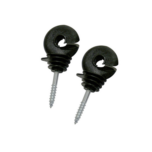 ISOLATORE PER FILO E CORDA CON VITE PER LEGNO