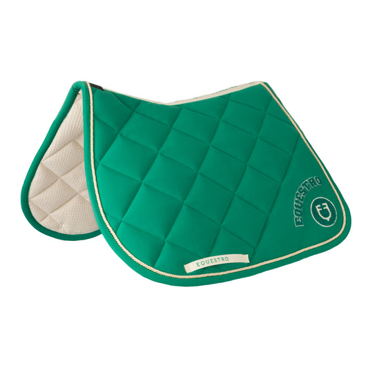 SOTTOSELLA + CUFFIETTA CON LOGO IN SPUGNA ULTRAMARINE GREEN