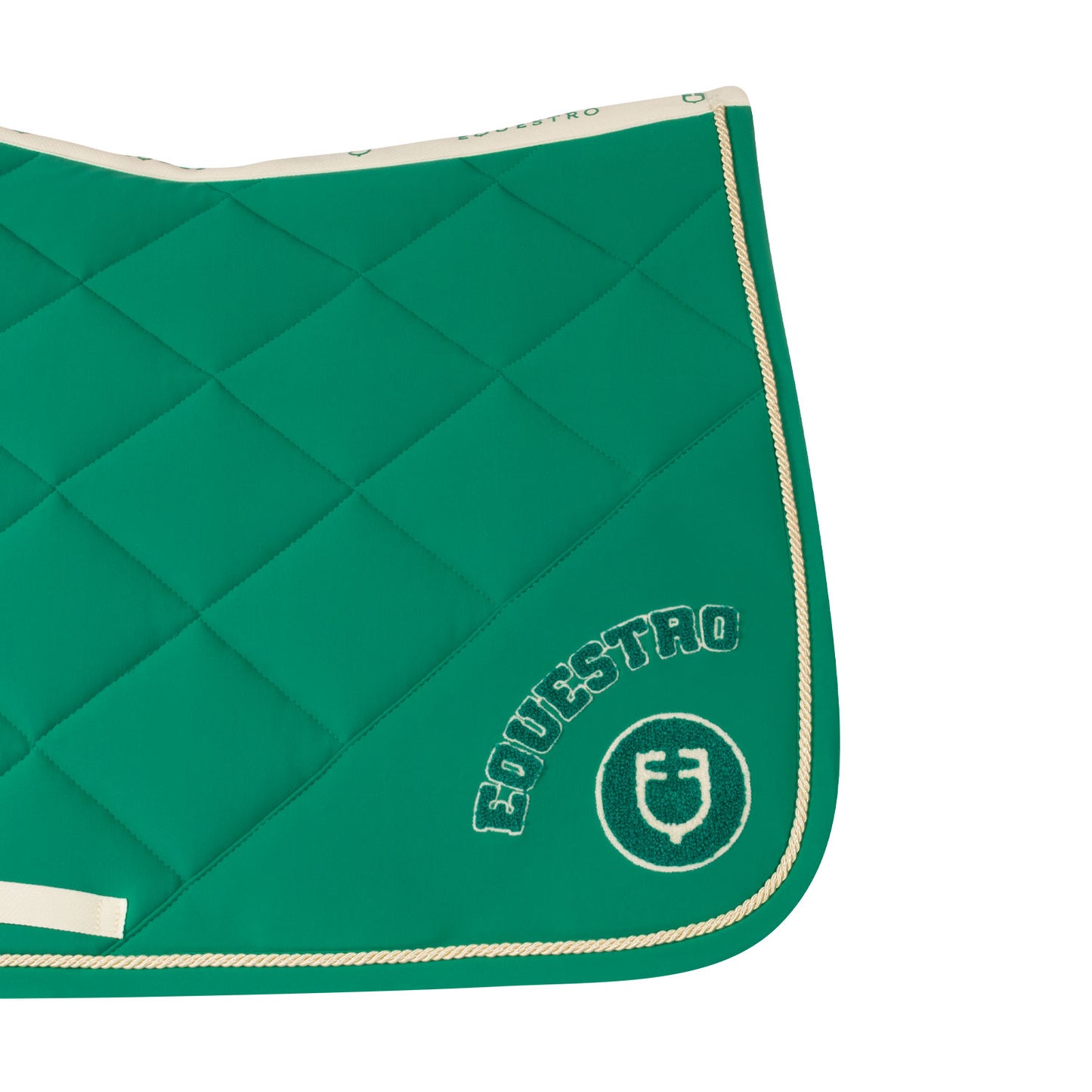 SOTTOSELLA + CUFFIETTA CON LOGO IN SPUGNA ULTRAMARINE GREEN