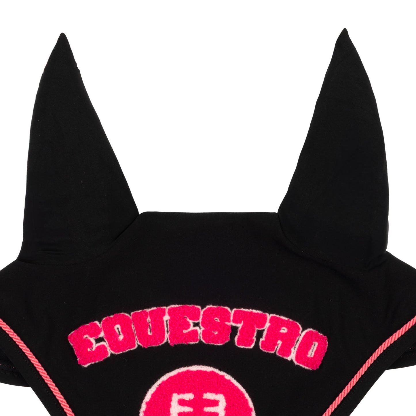 SOTTOSELLA + CUFFIETTA CON LOGO IN SPUGNA BLACK/HONEYSUCKLE