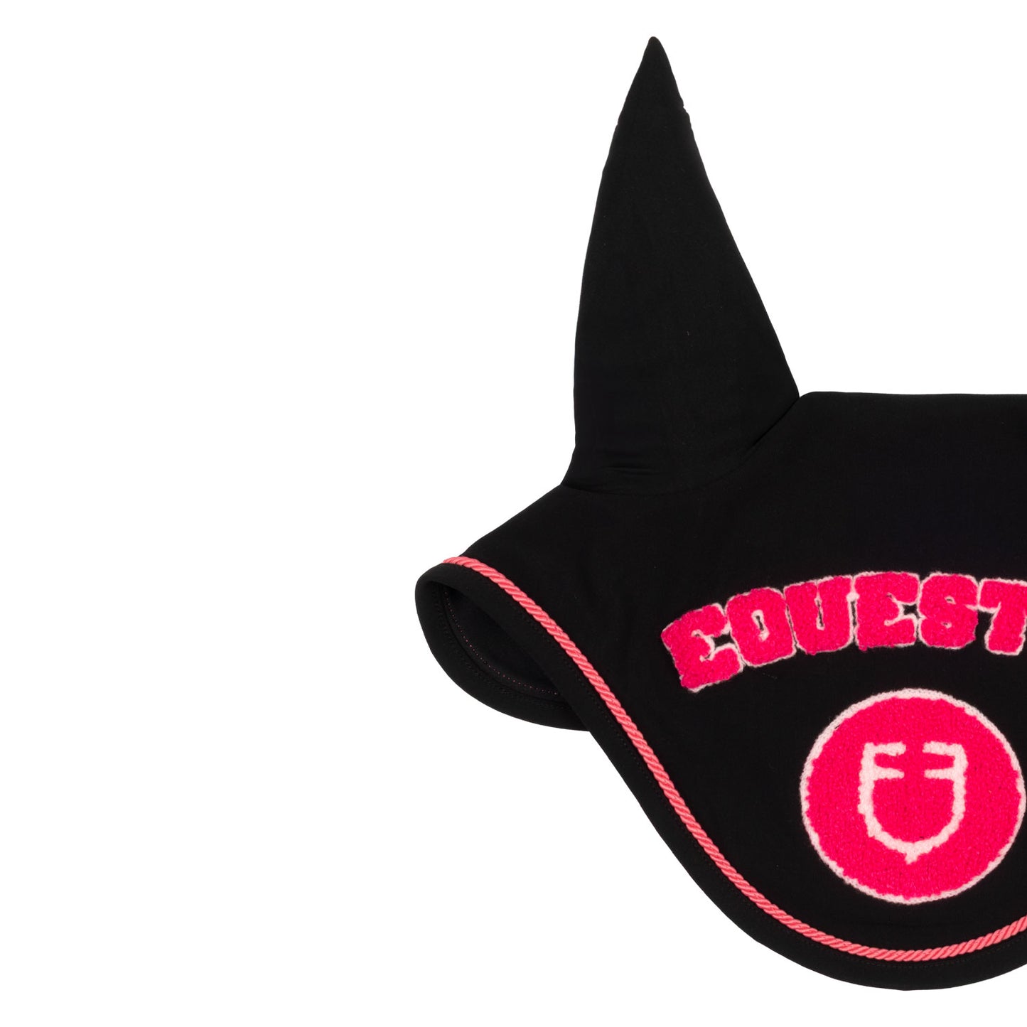 SOTTOSELLA + CUFFIETTA CON LOGO IN SPUGNA BLACK/HONEYSUCKLE