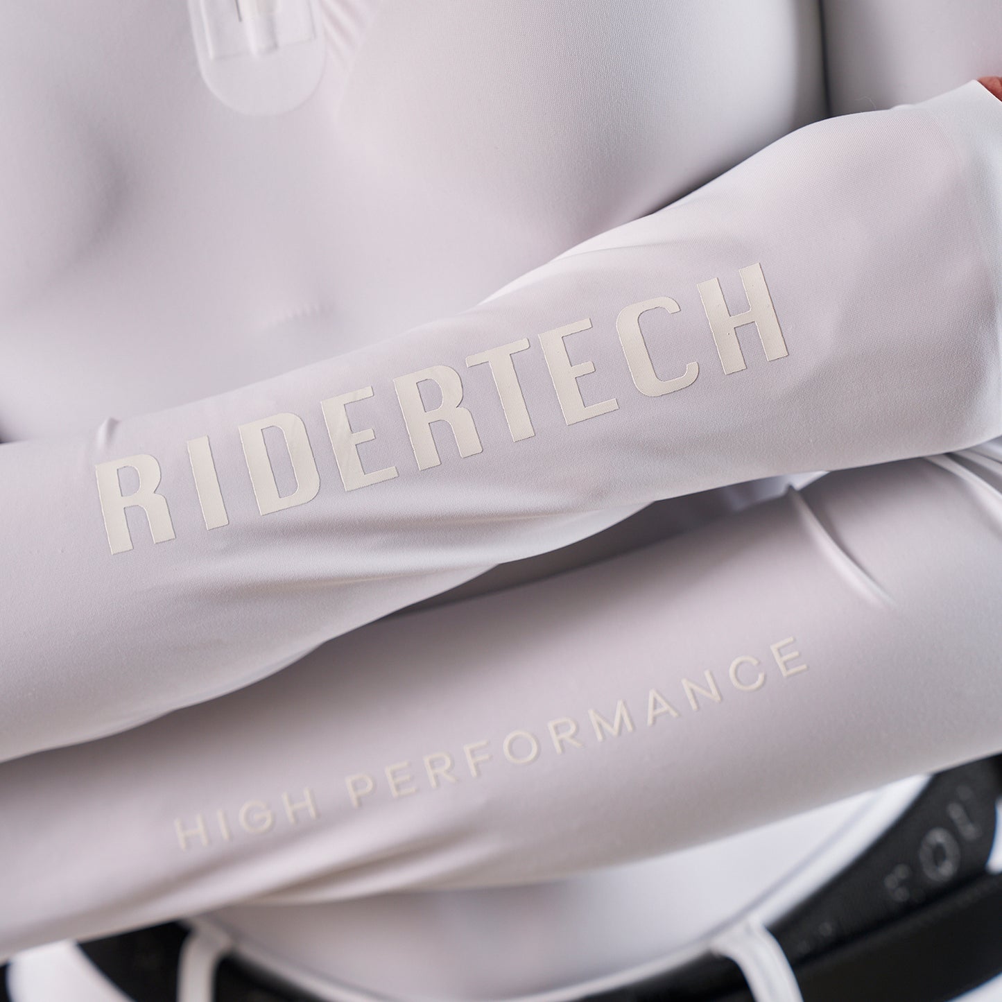 POLO DA COMPETIZIONE EQUESTRO RIDERTECH A MANICA LUNGA