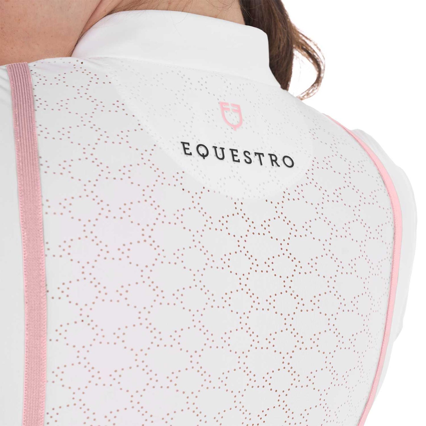 POLO DA CONCORSO CON INSERTI TRAFORATI
