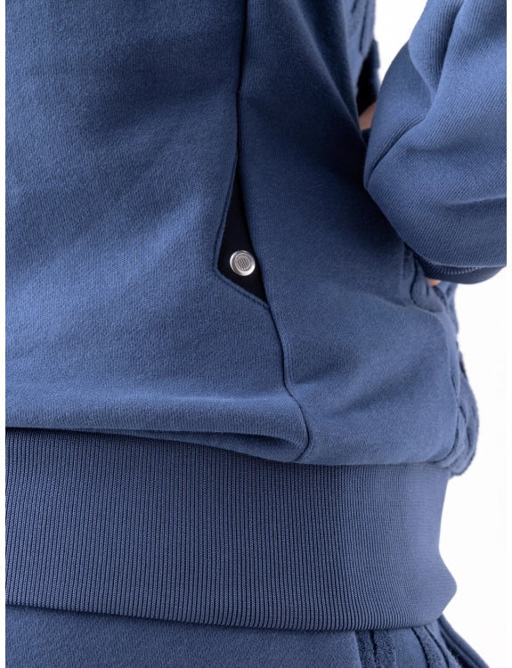 FELPA CON CAPPUCCIO DA DONNA BLUE WING TEAL