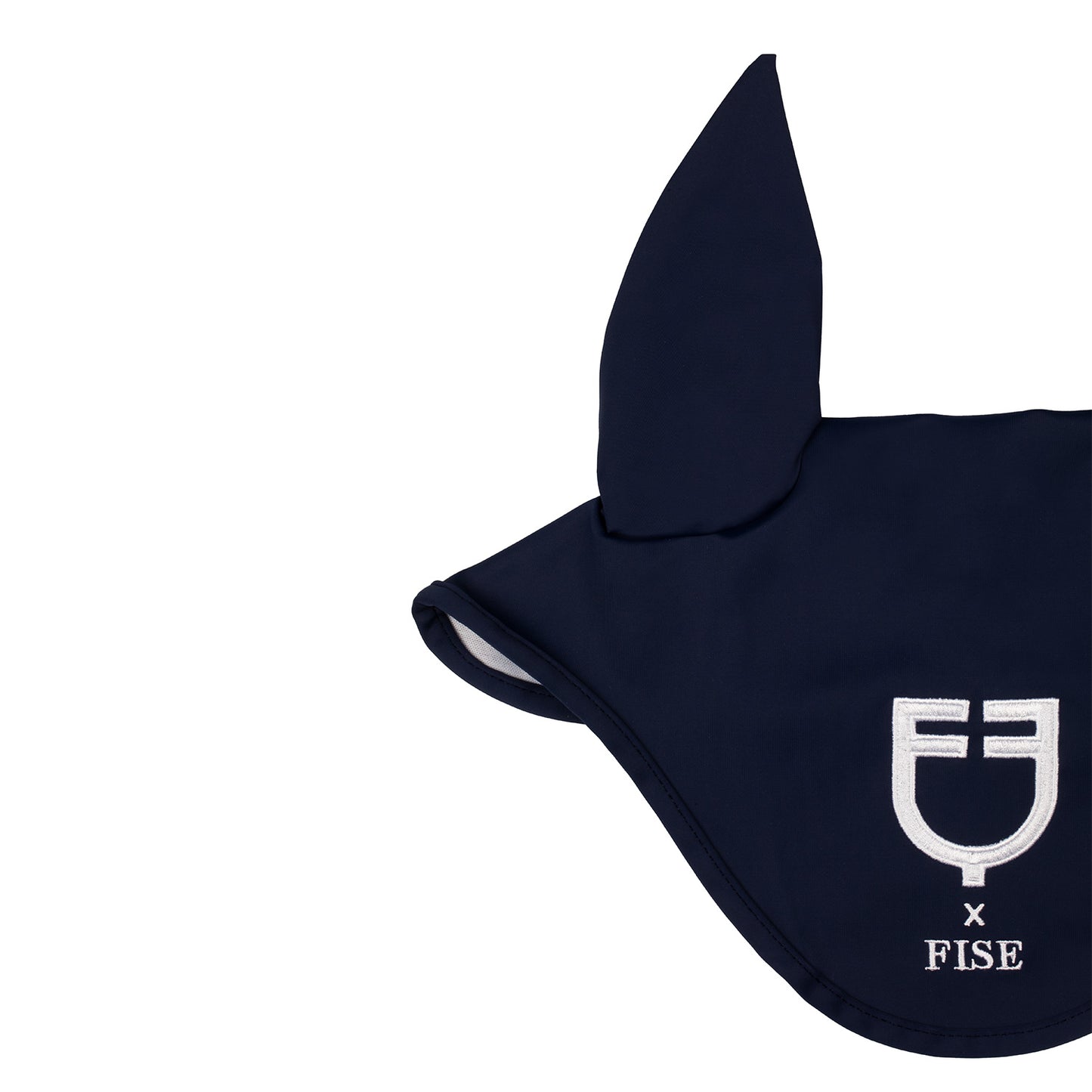 SOTTOSELLA + CUFFIETTA CON LOGO RICAMATO NAVY