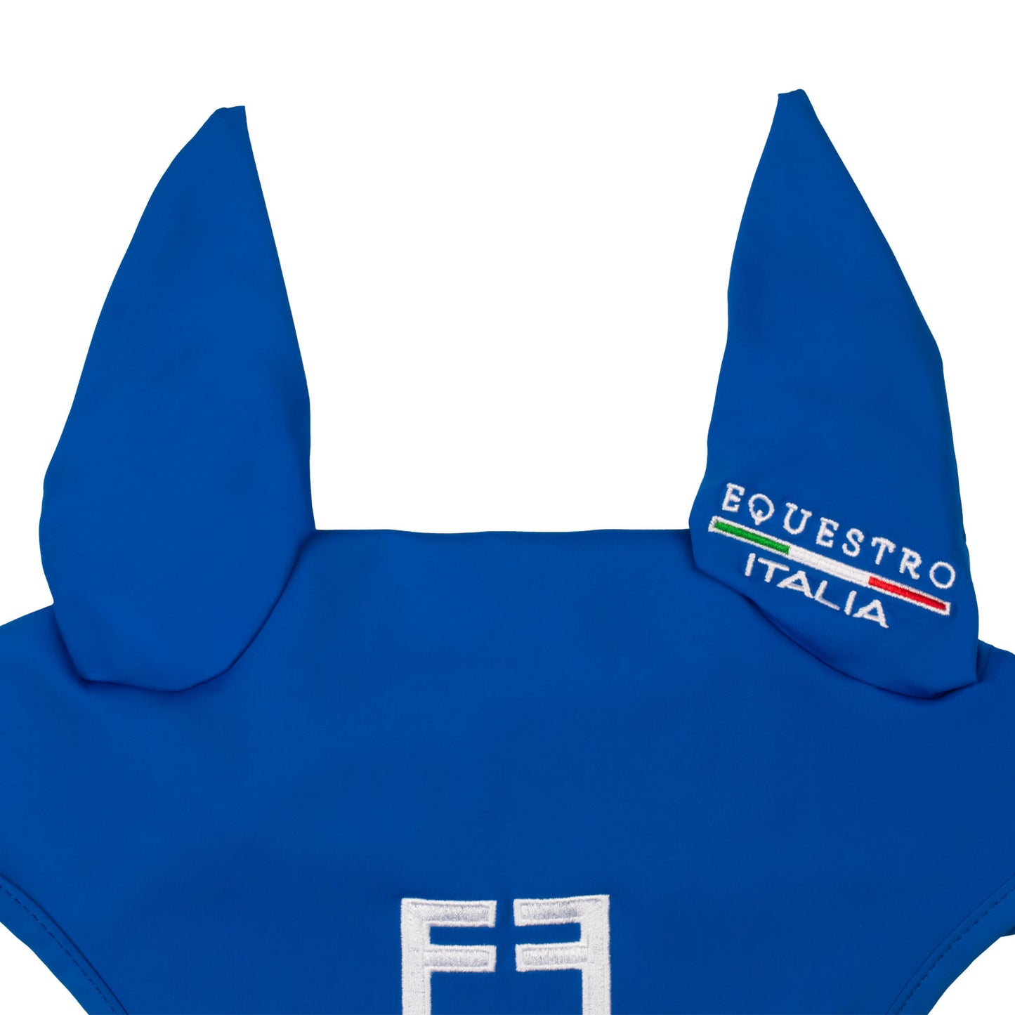 SOTTOSELLA + CUFFIETTA CON LOGO RICAMATO AZZURRO SAVOIA