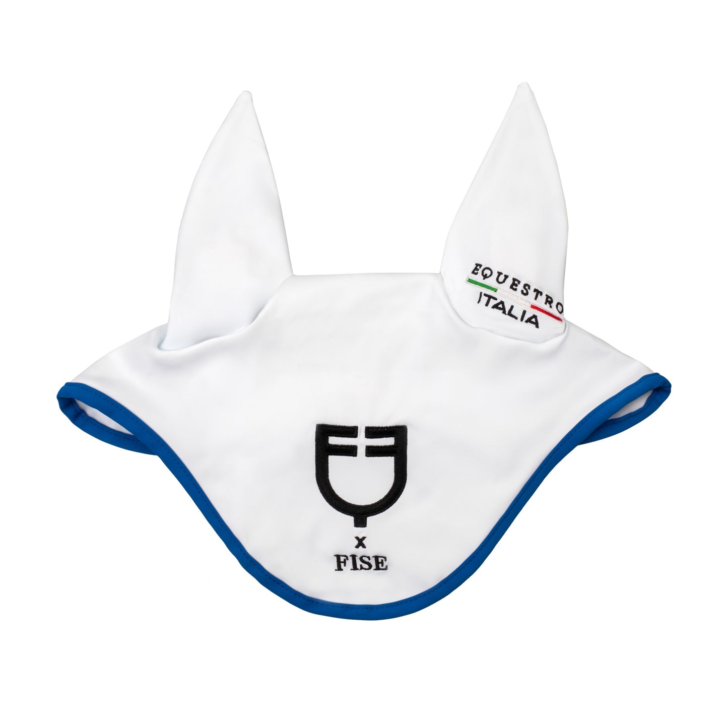 SOTTOSELLA + CUFFIETTA CON LOGO RICAMATO BIANCO
