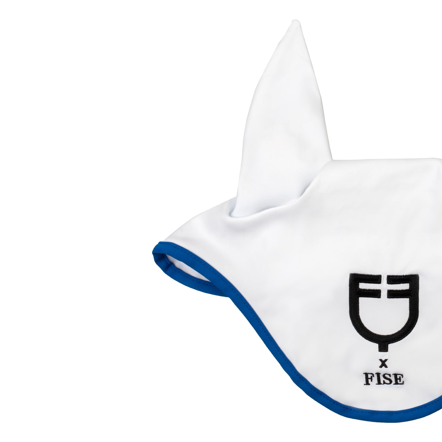 SOTTOSELLA + CUFFIETTA CON LOGO RICAMATO BIANCO