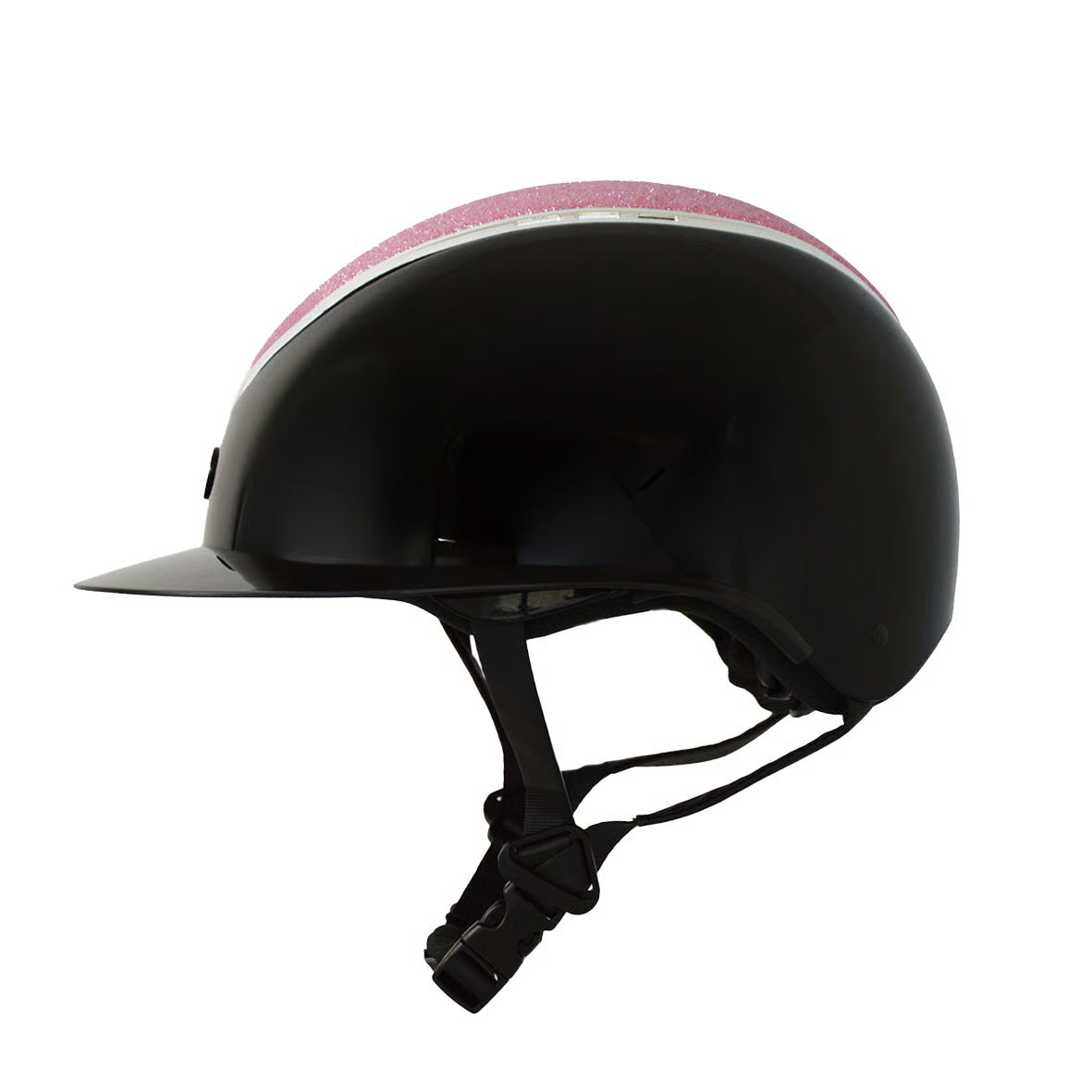 CASCO WINNER CON GLITTER ROSA