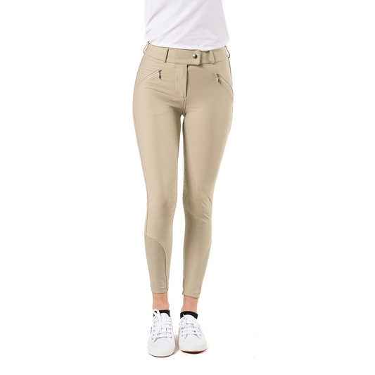 EVO - PANTALONI SARTORE JUNIOR IN TESSUTO TECNICO BEIGE