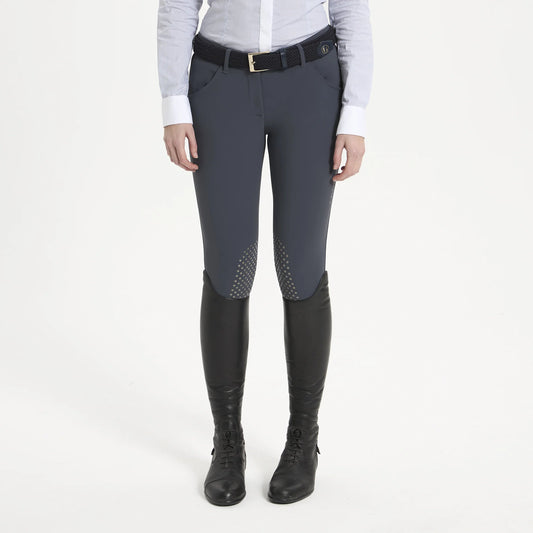 SAPPHIRE - PANTALONI DONNA CON GRIP AL GINOCCHIO
