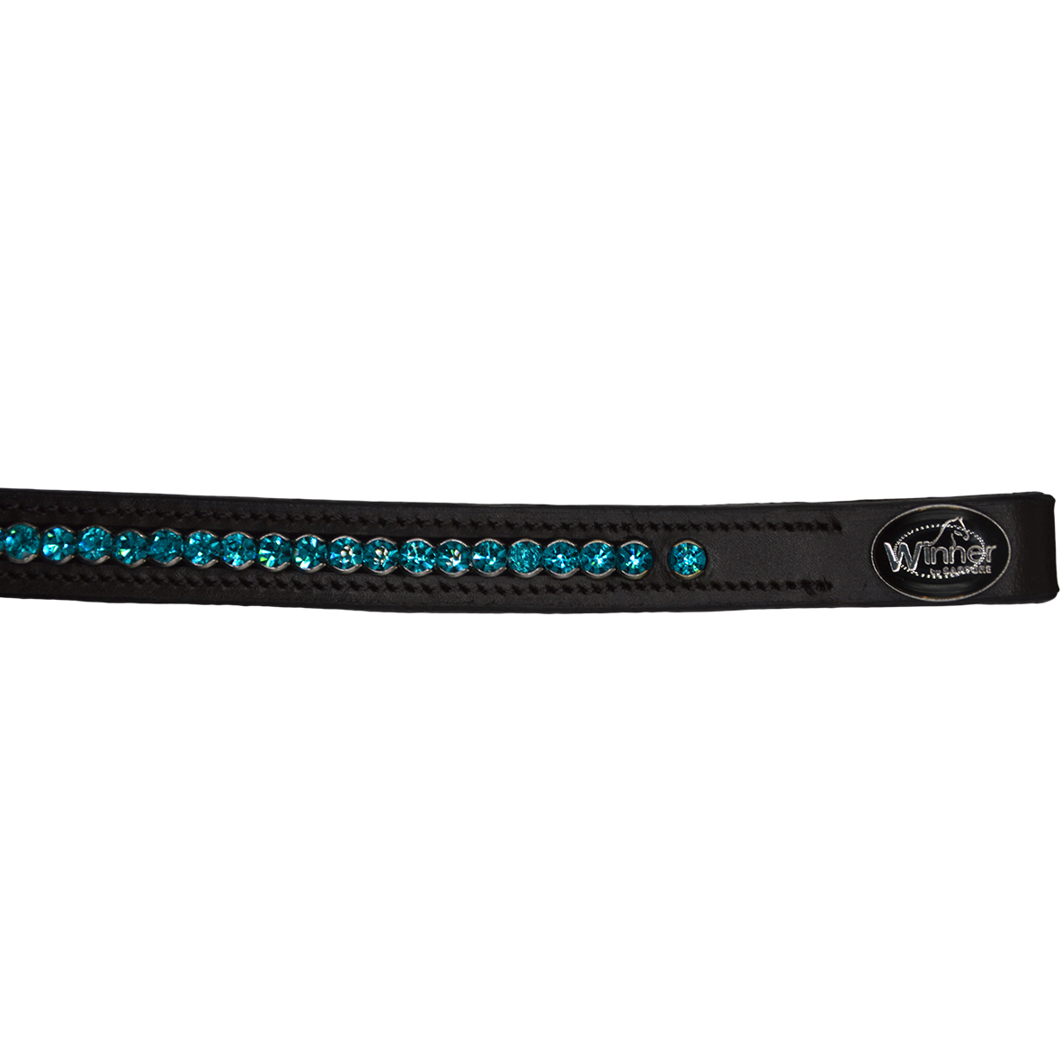 FRONTALINO CON STRASS TURCHESI