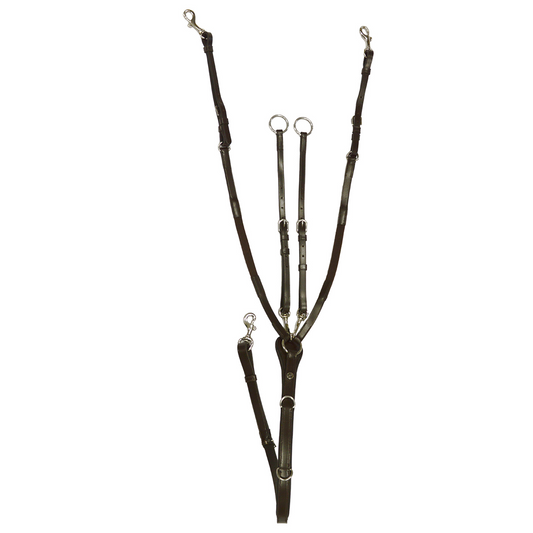 PETTORALE WINNER SPECIAL CUOIO REGOLABILE CON ELASTICO