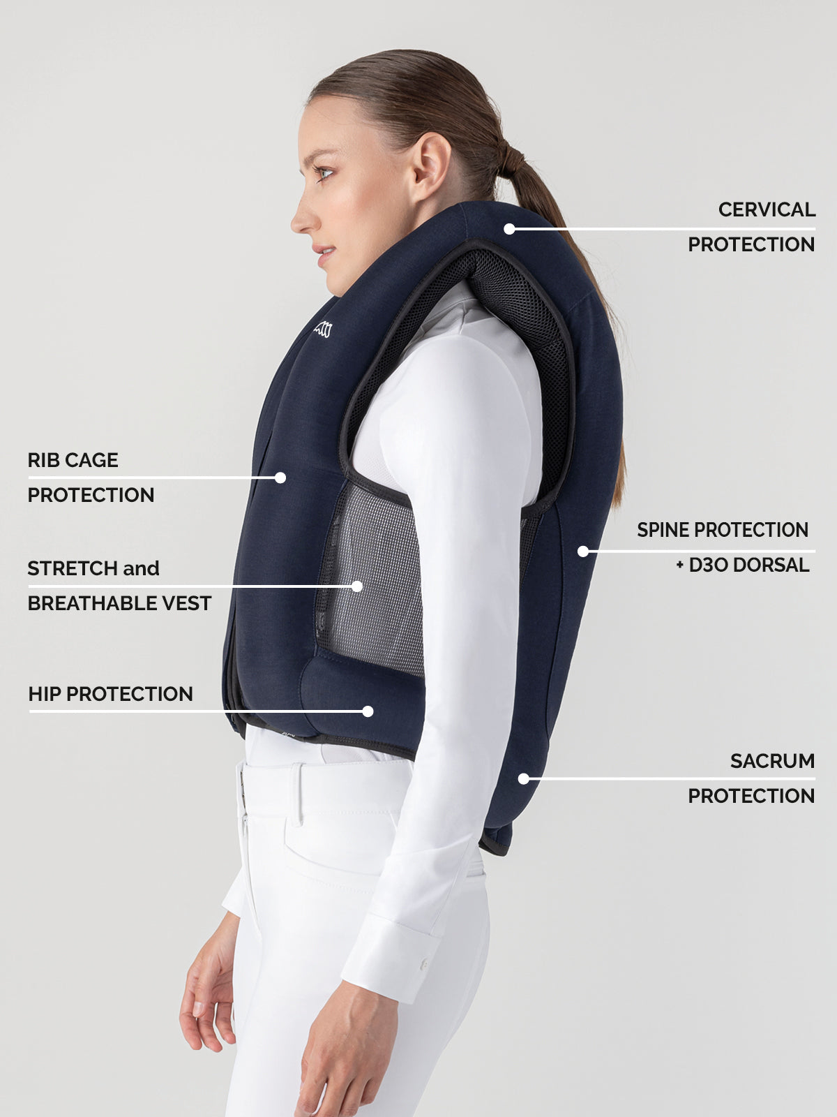 GILET AIRBAG EQUILINE UNISEX