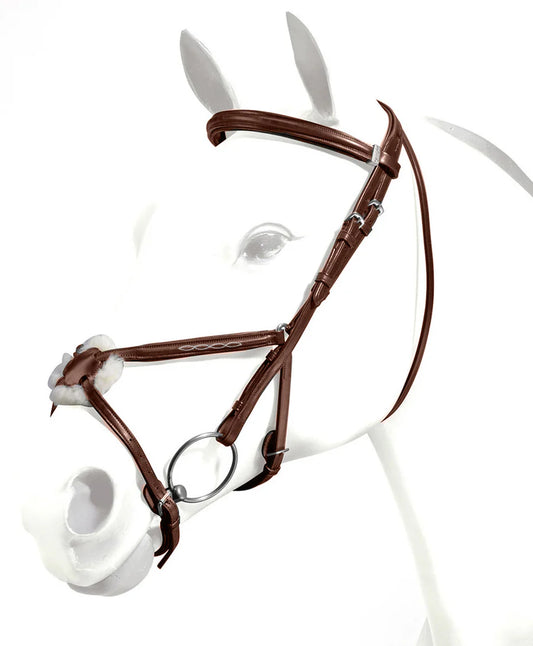 TESTIERA EMPORIO CON RICAMO BOMBATA