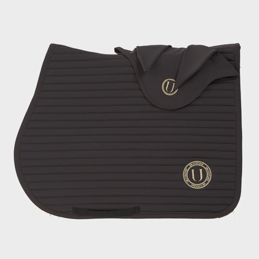 ELEGANCE - SET SOTTOSELLA E CUFFIA DARK TAUPE