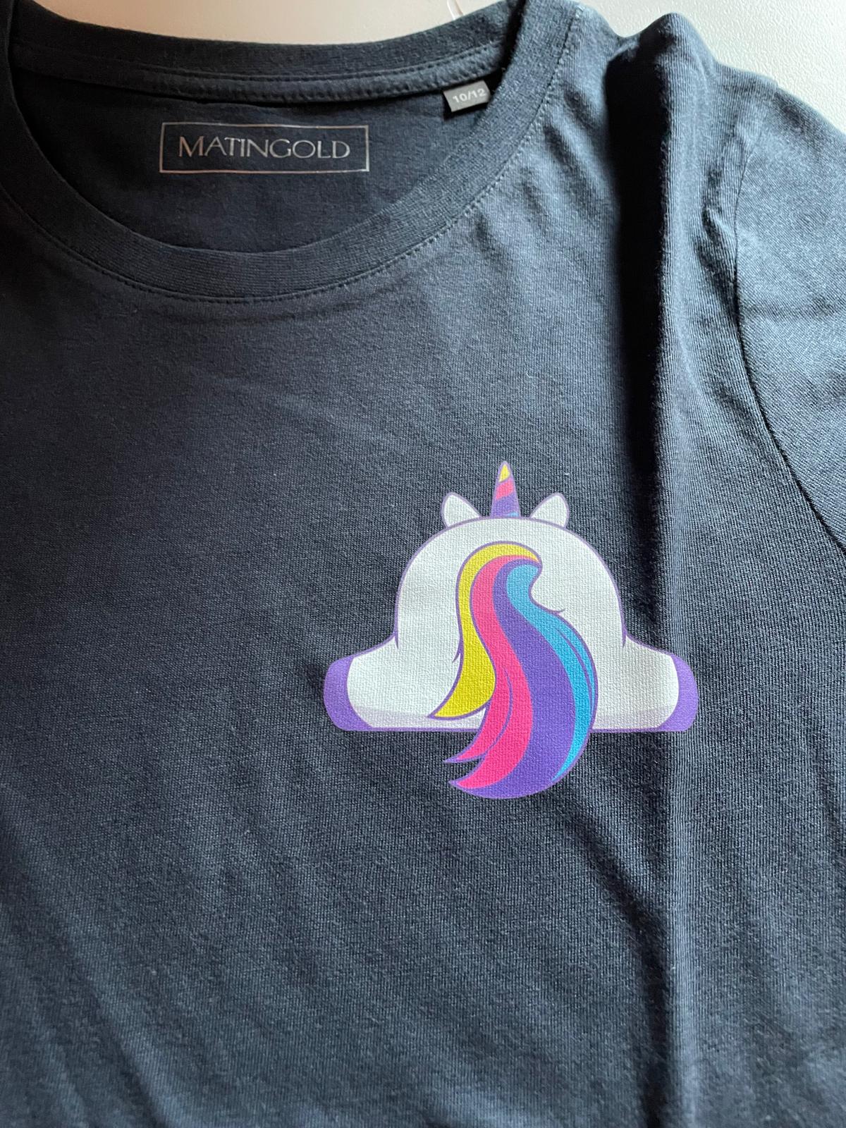 T-SHIRT MATINGOLD JUNIOR UNICORNO