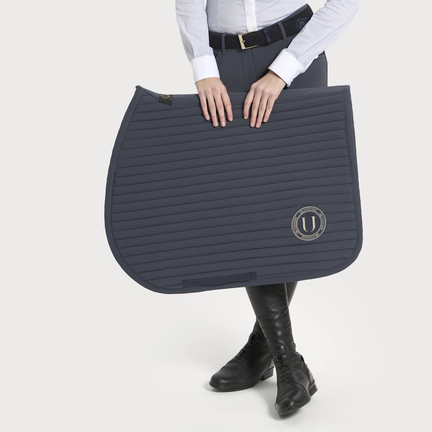 ELEGANCE - SET SOTTOSELLA E CUFFIA GREY