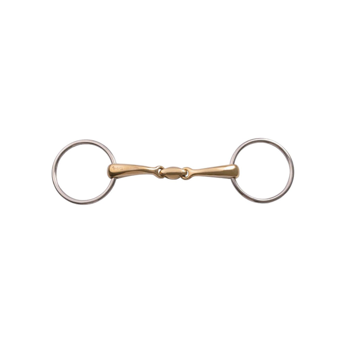 FILETTO LOOSE RING CURVED MOUTH DOUBLE JOINTED CURVE
