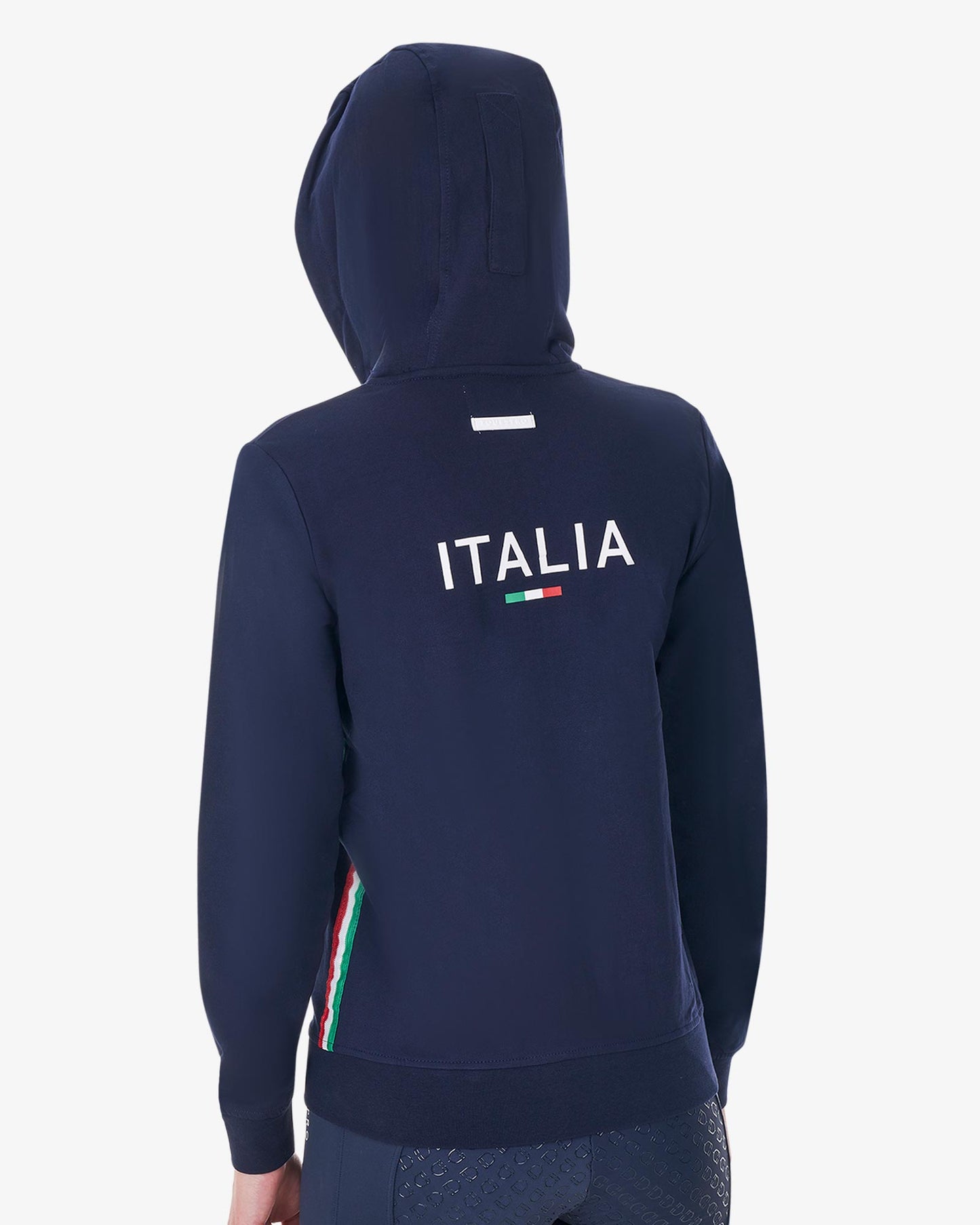 FELPA CON CAPPUCCIO EQUESTRO X FISE