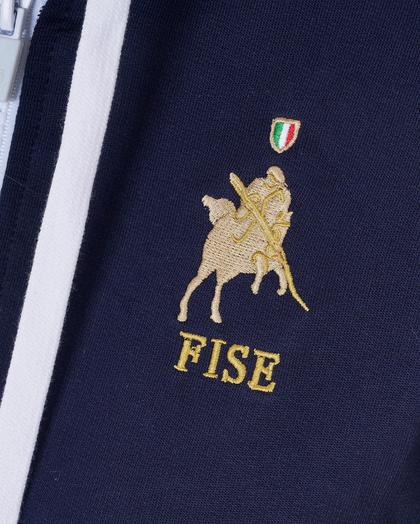 FELPA CON CAPPUCCIO EQUESTRO X FISE