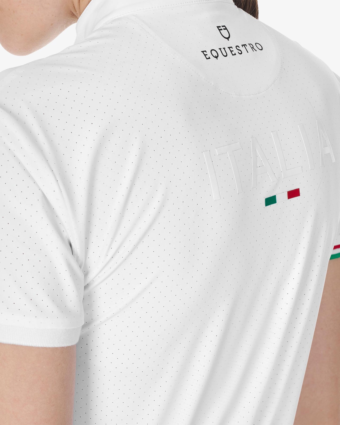 POLO DONNA DA CONCORSO ELASTICIZZATA CON ZIP