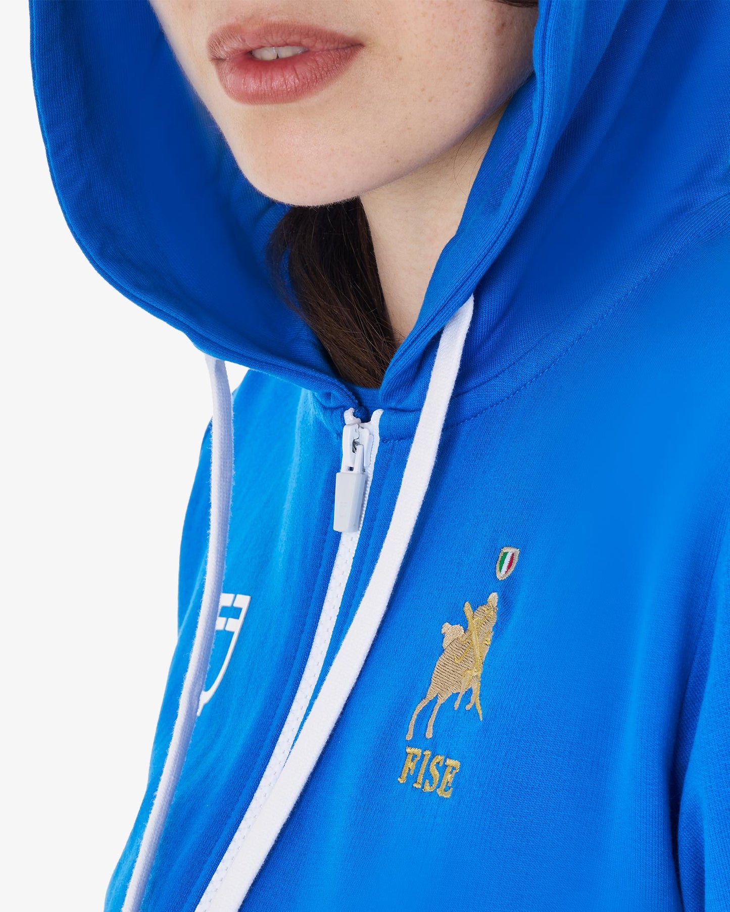 FELPA CON CAPPUCCIO EQUESTRO X FISE