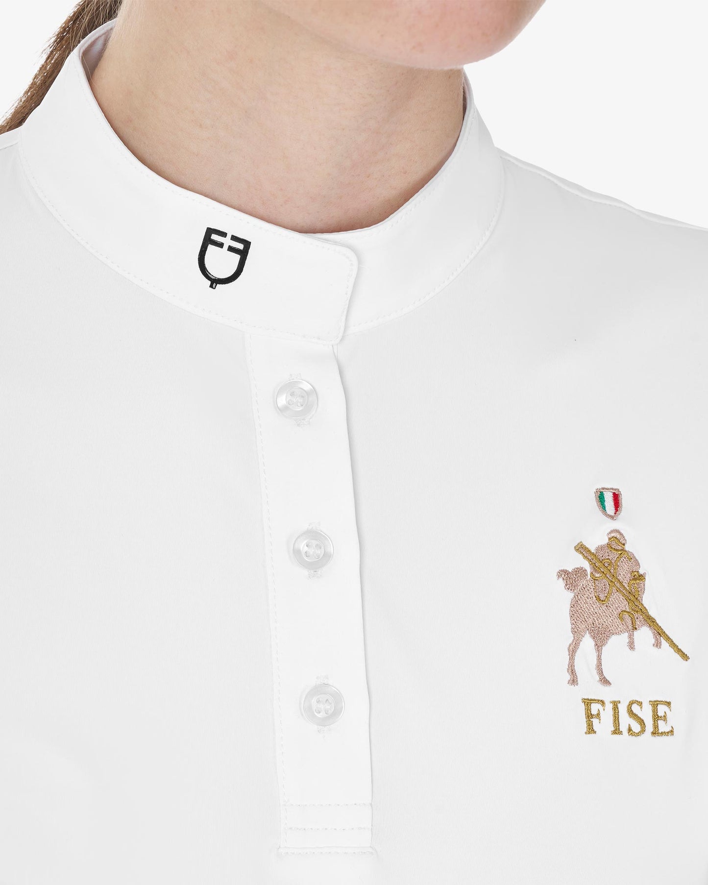 POLO DONNA DA CONCORSO EQUESTRO X FISE