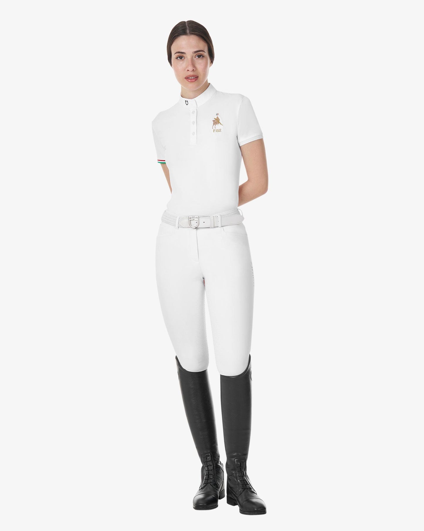 POLO DONNA DA CONCORSO EQUESTRO X FISE
