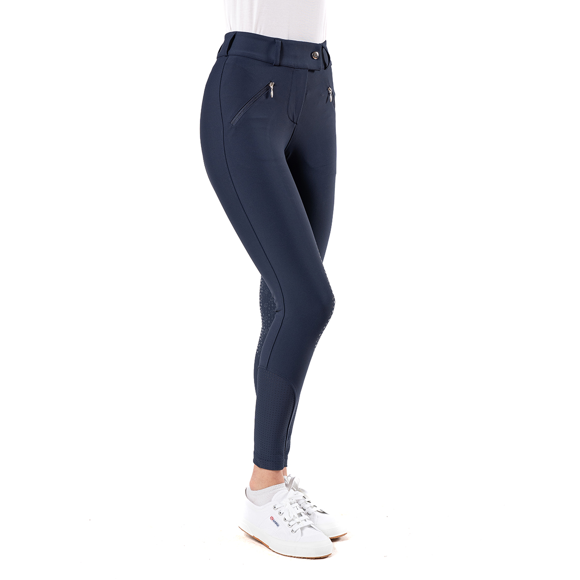 EVO - PANTALONI SARTORE JUNIOR IN TESSUTO TECNICO BLU
