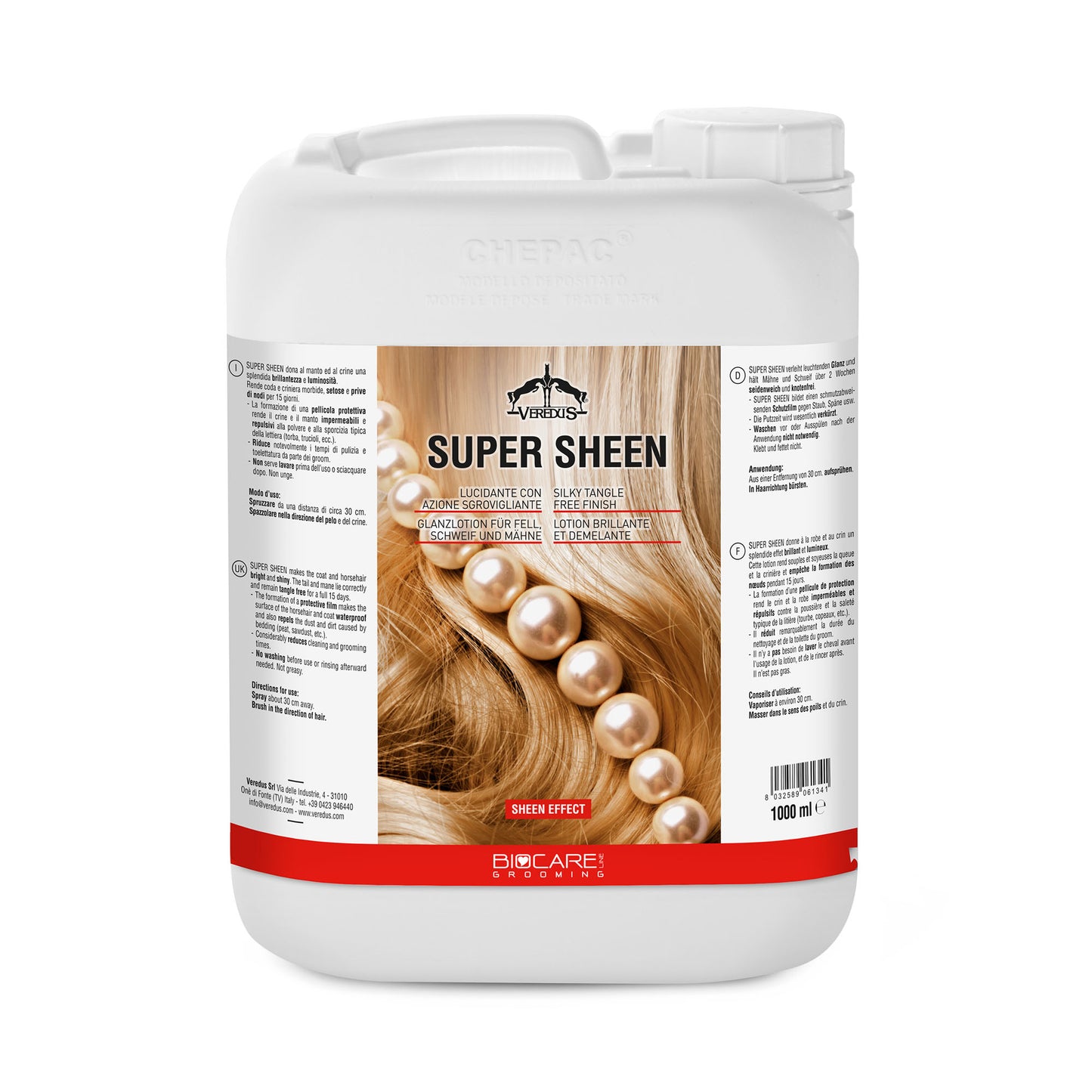 SUPER SHEEN - LUCIDANTE CON AZIONE SGROVIGLIANTE