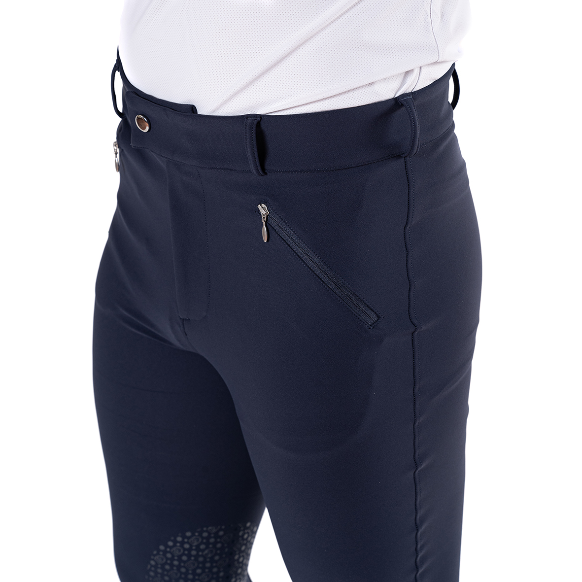 EVO - PANTALONI SARTORE UOMO IN TESSUTO TECNICO BLU