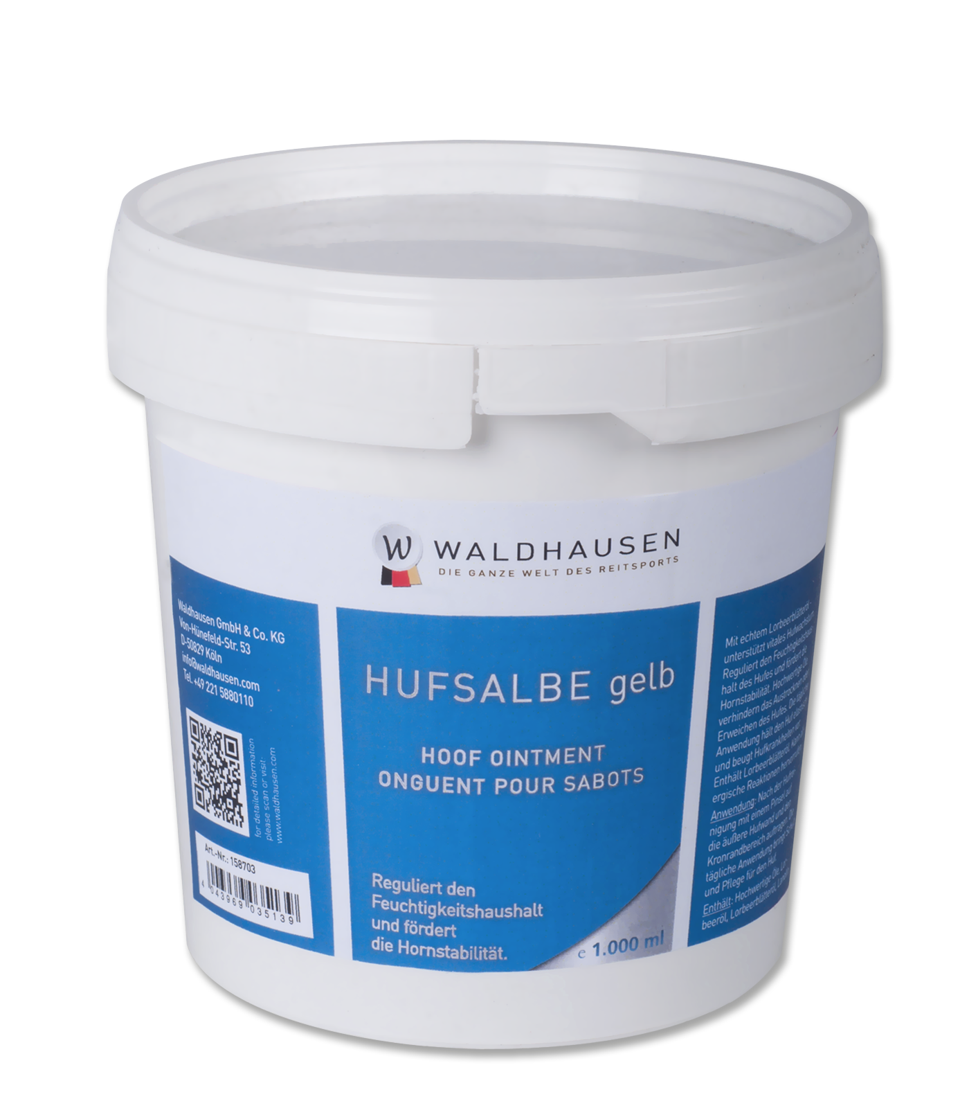 GRASSO WALDHAUSEN HUFSALBE GELB