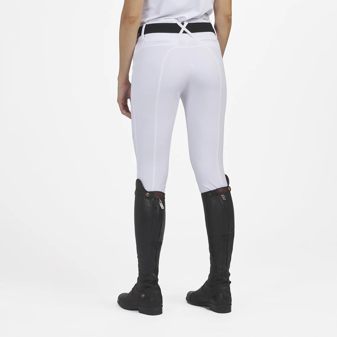 DIAMOND - PANTALONI A VITA ALTA FULL GRIP BIANCHI E NERI