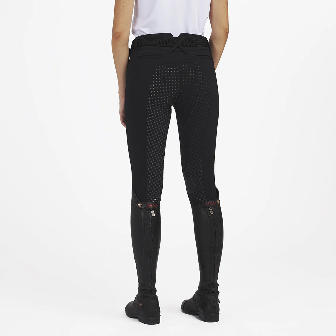 DIAMOND - PANTALONI A VITA ALTA FULL GRIP BIANCHI E NERI