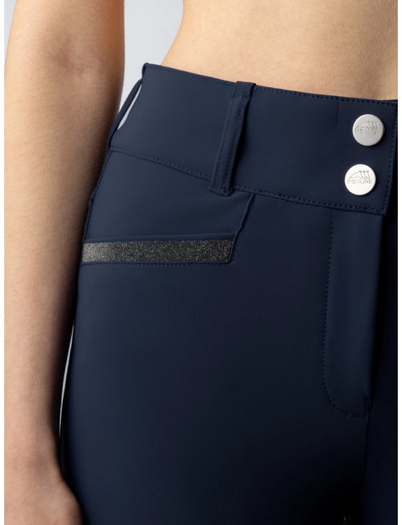CRYSTALEF - PANTALONI DONNA A VITA ALTA FULL GRIP