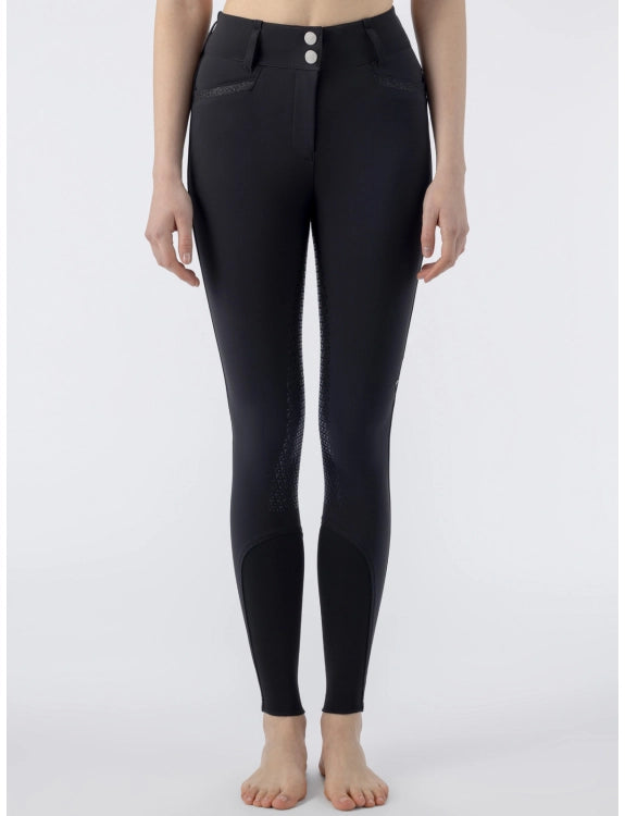 CRYSTALEF - PANTALONI DONNA A VITA ALTA FULL GRIP