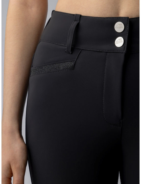 CRYSTALEF - PANTALONI DONNA A VITA ALTA FULL GRIP